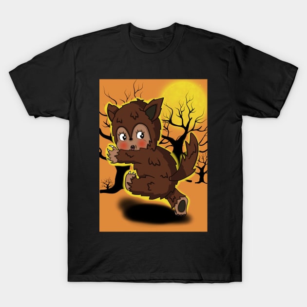 WEREWOLF KEWPIE T-Shirt by JayJ's